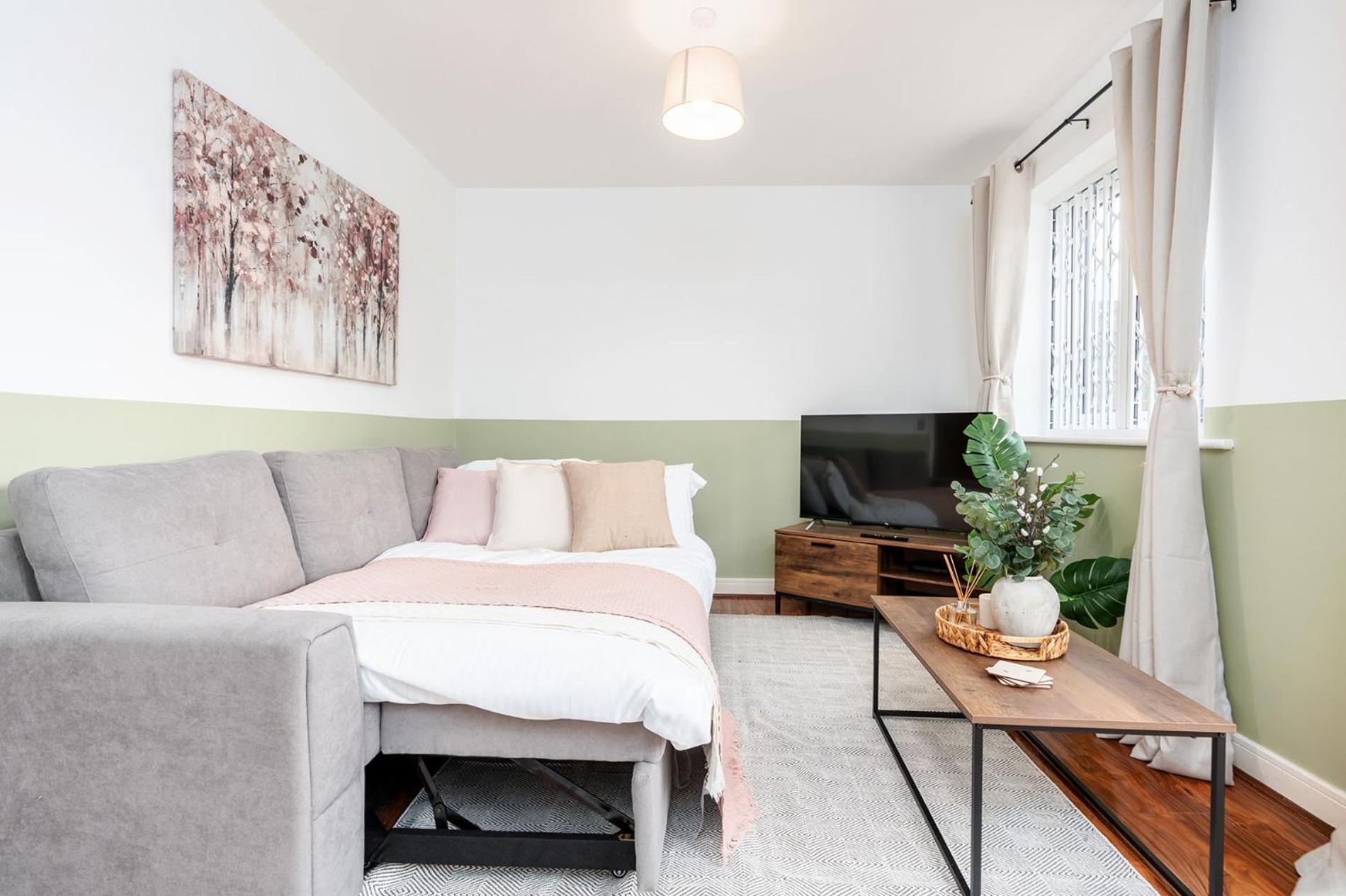 6 Guests - 3 Bedrooms - Free Wi-Fi - Manchester Bagian luar foto